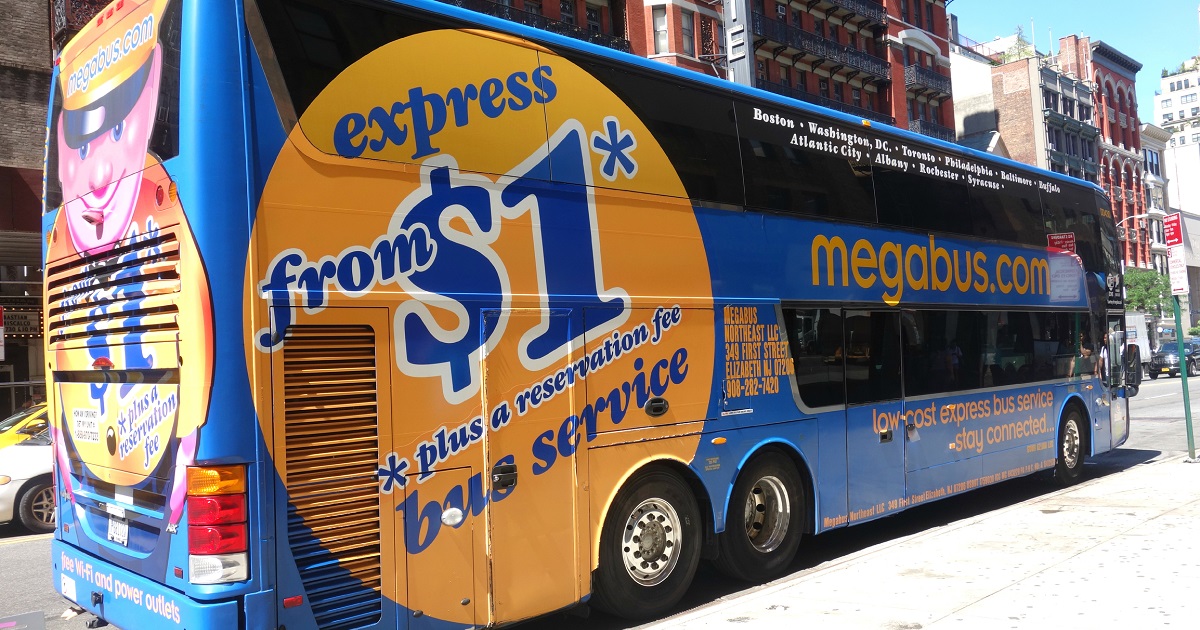 megabus  Low cost bus tickets from $1