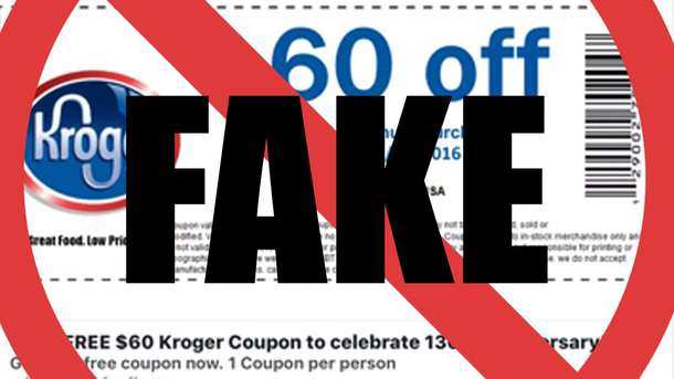 Kroger Warns Shoppers Of Fake 60 Off Coupon Clark Howard