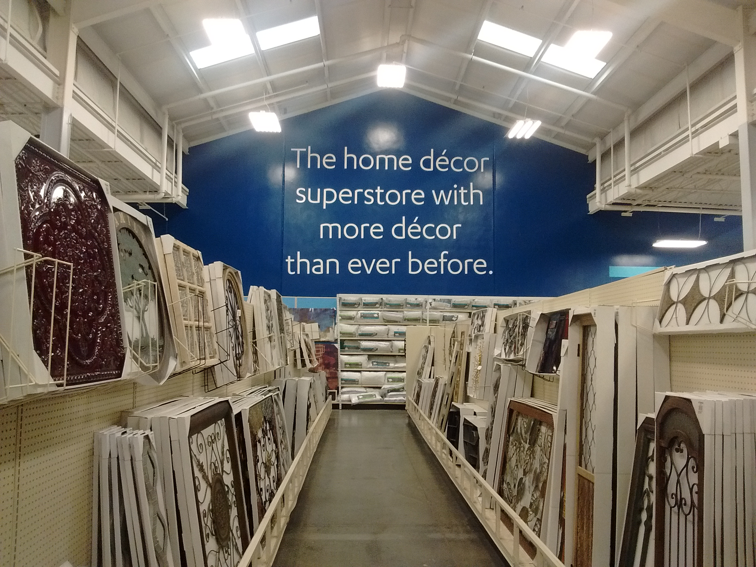 Home decor superstore At Home signage