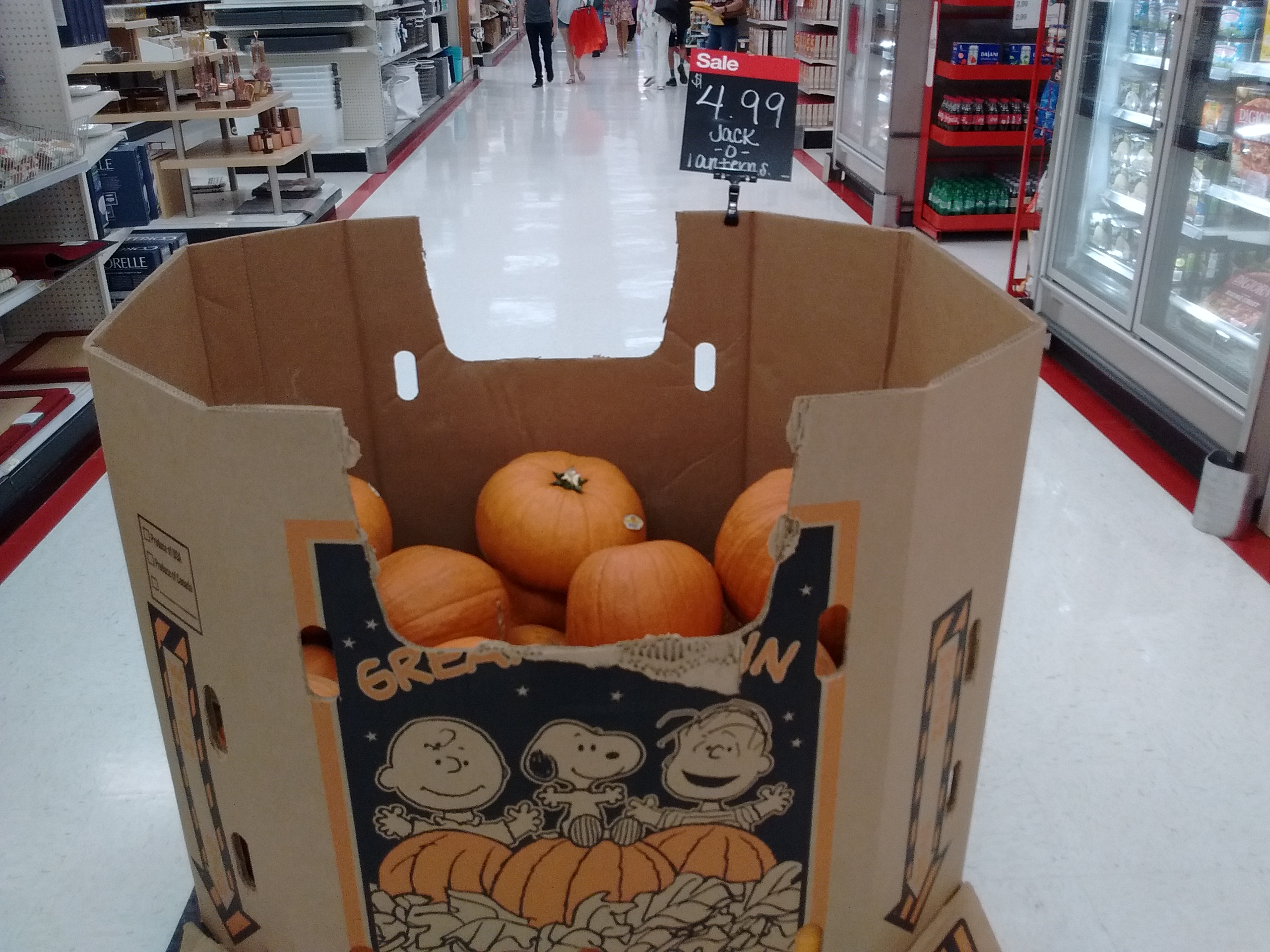 Target pumpkins