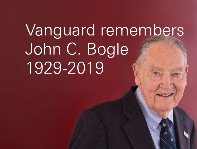 Vanguard founder John C. Bogle dead at 89: Read his words of wisdom - Clark  Howard